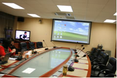 中國水產(chǎn)科學研究院遠程視頻會議系統(tǒng)效果圖