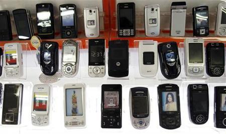 2011年第四季全球手機(jī)出貨量同比增11%